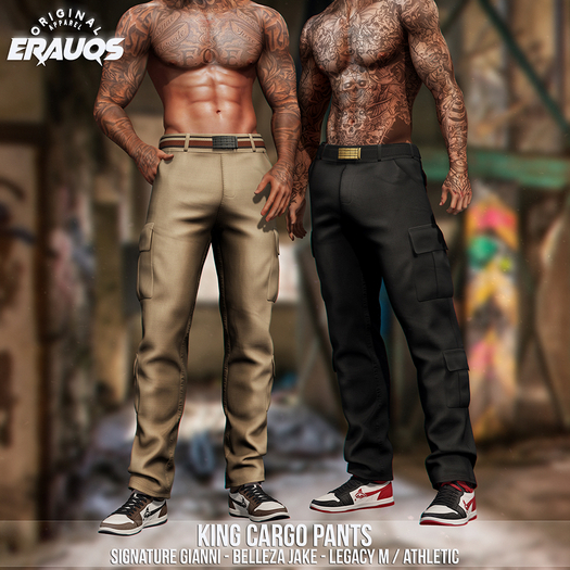 [ ERAUQS ] - King Cargo Pants - Fatpack