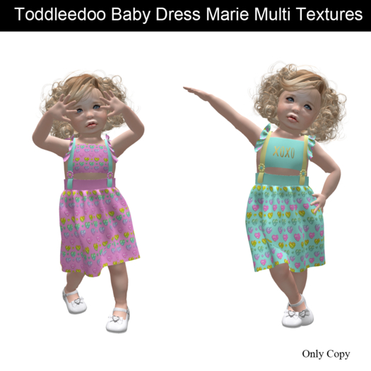 Toddleedoo Baby Dress Marie Multi Textures  Demo
