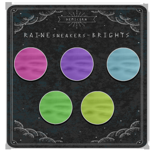 {Demicorn} Raine Sneakers - Brights
