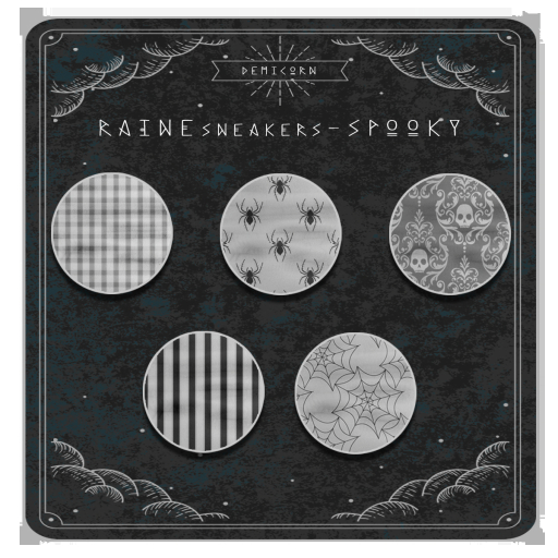 {Demicorn} Raine Sneakers - Spooky