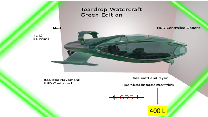 Teardrop Green