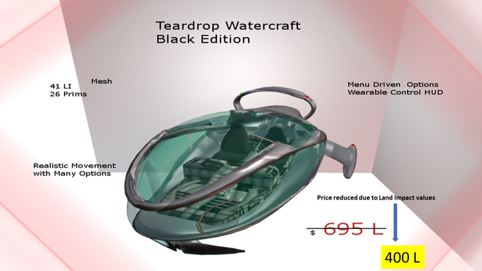 Teardrop Black