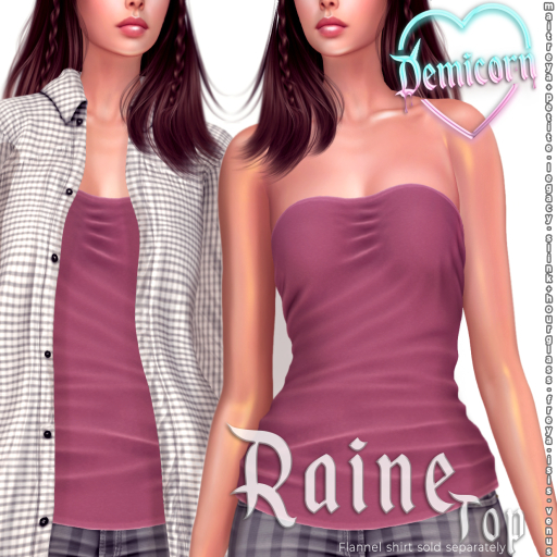 {Demicorn} Raine Top - Fatpack