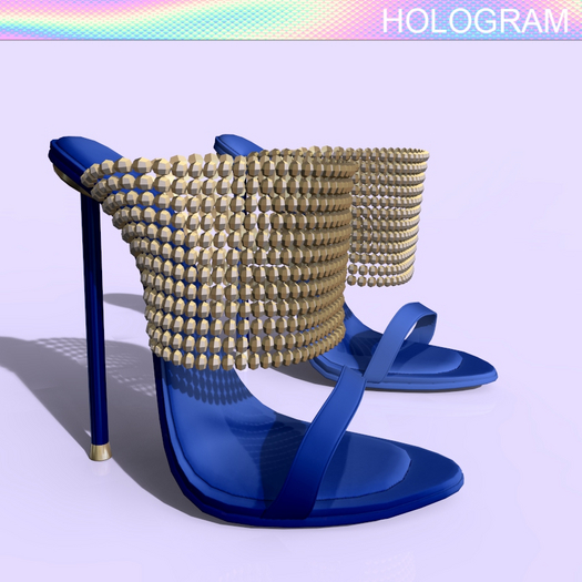 Blue Kim Stiletto