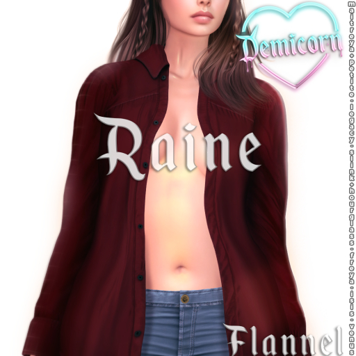 {Demicorn} Raine Flannel Shirt - Fatpack