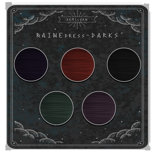 {Demicorn} Raine Dress - Darks