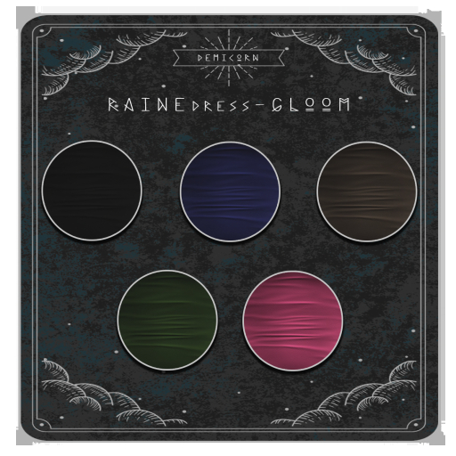 {Demicorn} Raine Dress - Gloom