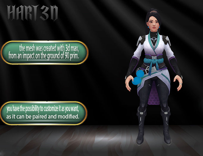 Hart3D - 100% mesh Sage VALORANT