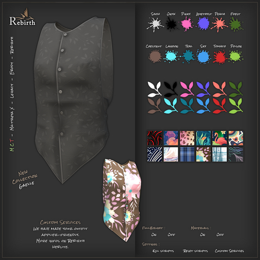 Rebirth ~ Gaelle jacket