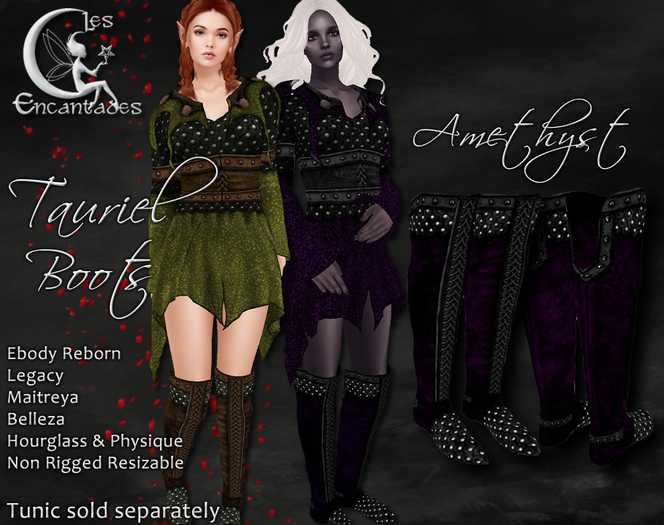 *LE* Tauriel Boots Amethyst