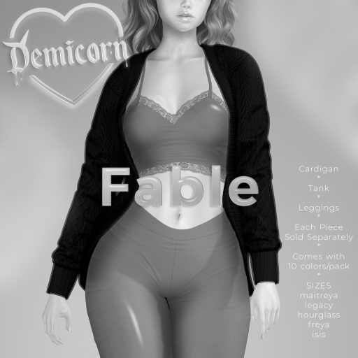 {Demicorn} Fable Outfit - DEMO