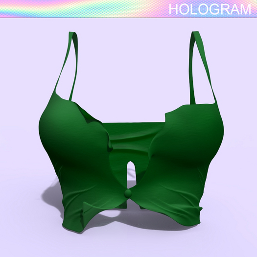 Green Flutter Top Maitreya LaraX