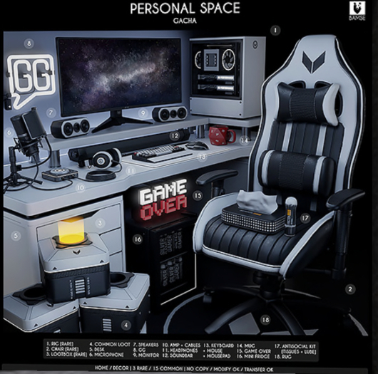 3. BAMSE : Personal Space - Lootbox RARE