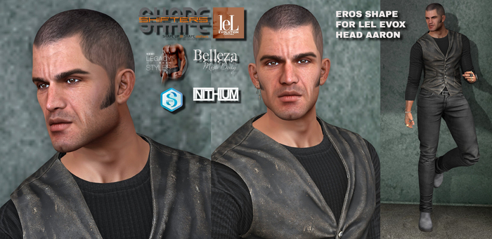 [SHAPEshifters] EROS SHAPE FOR LEL EVOX HEAD AARON INCL KARIOS 