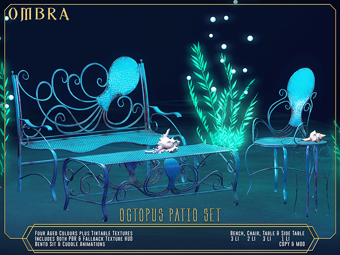 Ombra - Octopus Patio Set (PG)