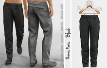 Thomas Male Pants Black - Signature Gianni, Belleza Jake, Legacy, Athletic - FashionNatic