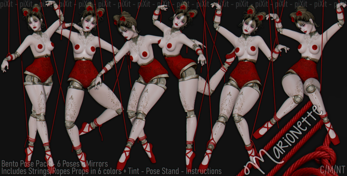 [piXit] Marionette - Pose Pack