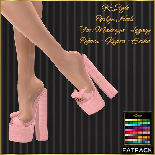 [K-Style] ROSLYN HEELS - FATPACK #5