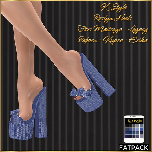 [K-Style] ROSLYN HEELS - FATPACK #6