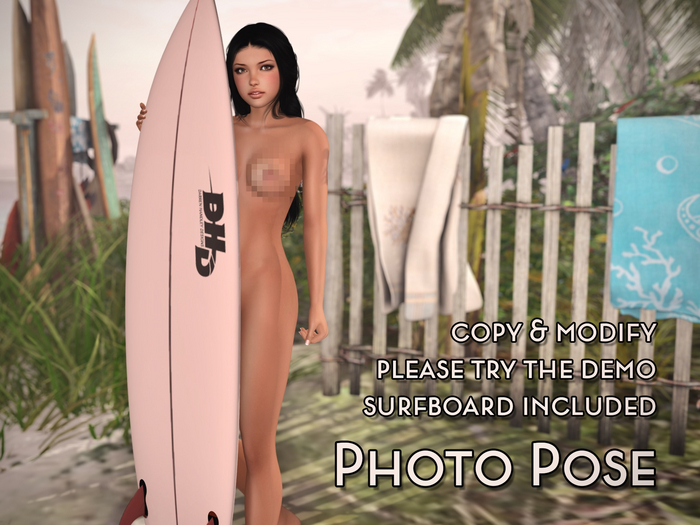 NF Photo Pose - 58 Behind the Board