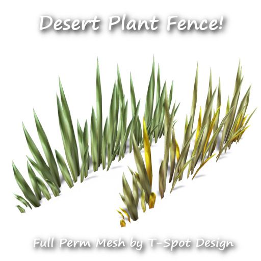 T-Spot Desert Plant Fence - Full Perm Kit - LI=0.8