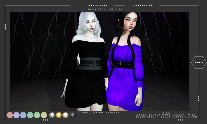 PHASE - Misha Dress - PASTELS