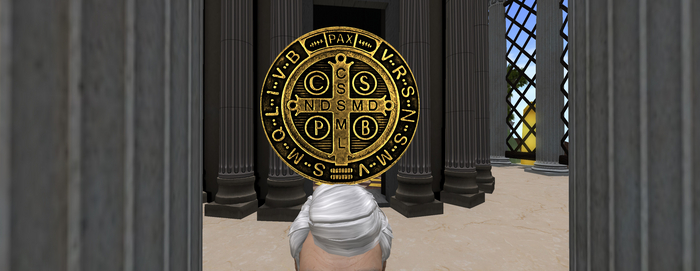 Saint benedict medal