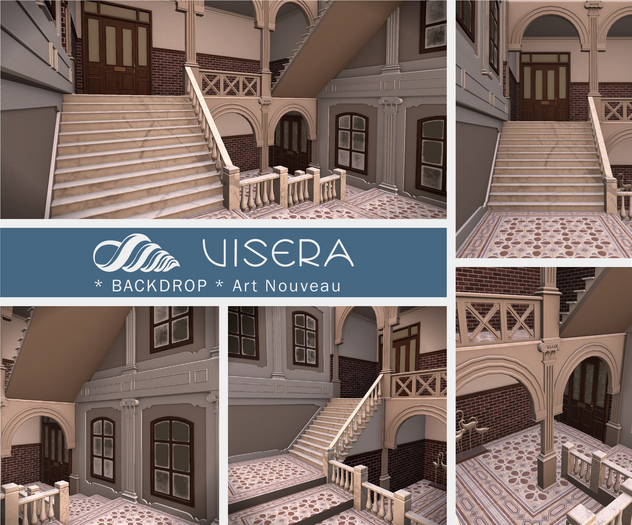 BACKDROP Art Nouveau