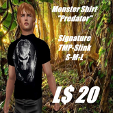 Monsters-Predator Shirt-Male