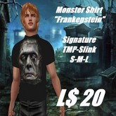 Monsters-Frankenstein Shirt-Male