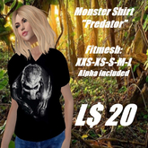 Monsters-Predator Shirt-Female