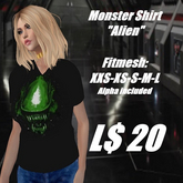 Monsters-Alien Shirt-Female
