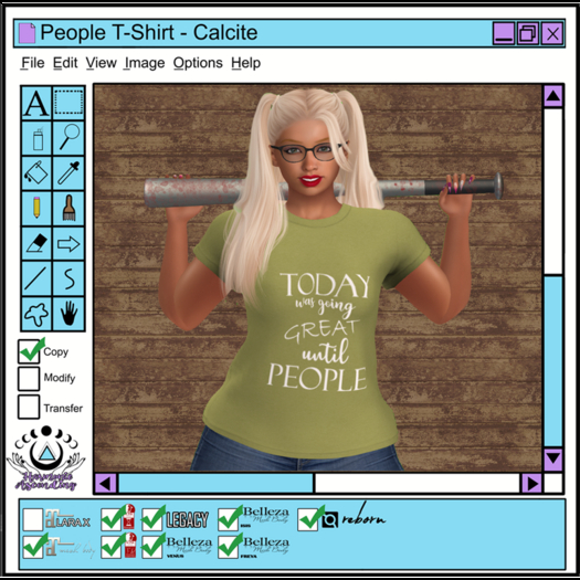 [HA] People Tee Calcite