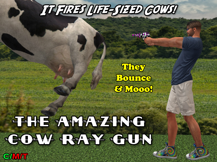 The Amazing Cow Ray Gun 