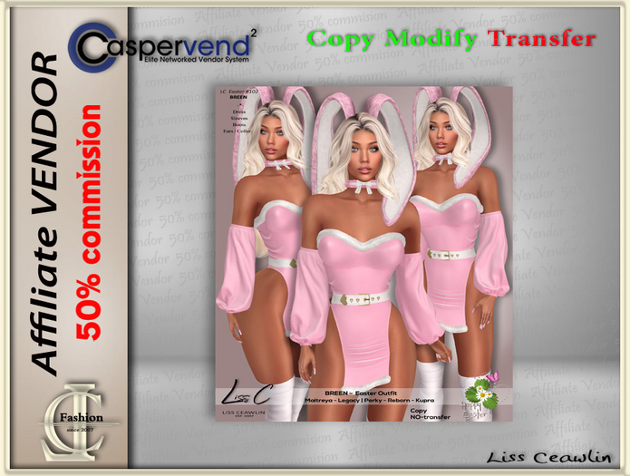 LC Affiliate Vendor [Easter] - #102 Breen [1 vendor]