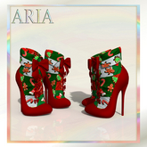 Pattern Christmas Adela Shoes Maitreya