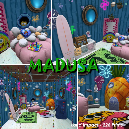 Madusa - Under the Sea Backdrop