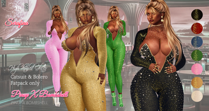 [NTC] Serafina Set Fatpack [Hud Add] Legacy Pinup Bombshell