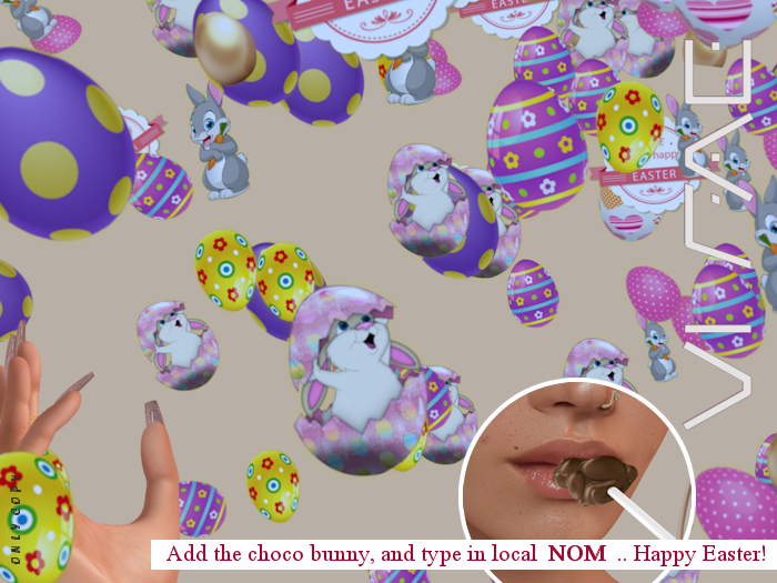 VI. EASTER,choco Confetti Tosser (say nom)