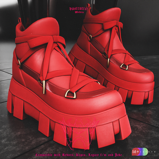 Wuhein - DUSTCUTTER Boots [red]