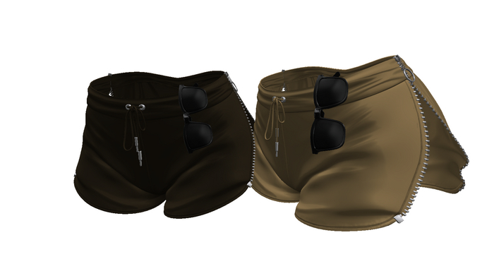 ! ! NB - Brown Shorts Set