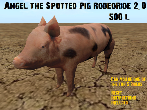 Angel the Spotted Pig Rodeo Ride 2.0 Boxed