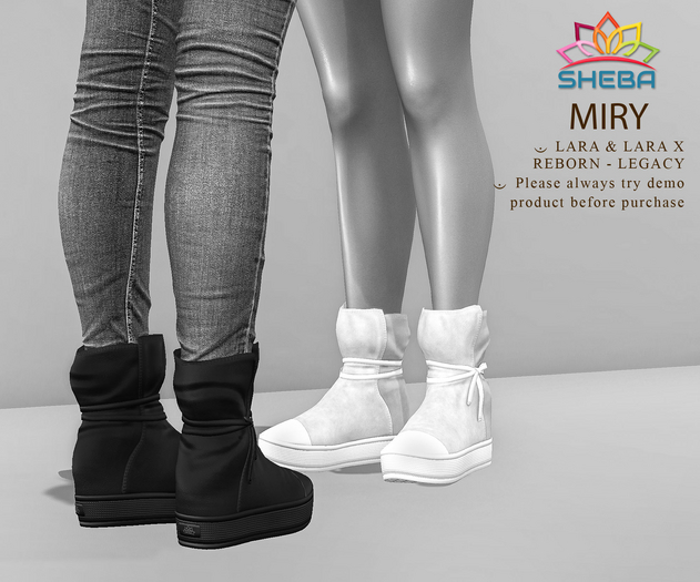 [Sheba] Miry Boots *Suede Fatpack Demo