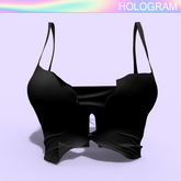 Black Flutter Top Reborn