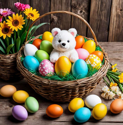 Easter Basket Bear