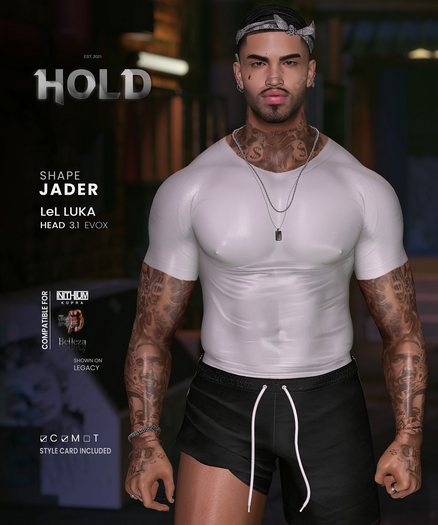 HOLD SHAPES - Jader - Shape LeLUTKA Luka 3.1 EVOX/LEG/JAK/KAR