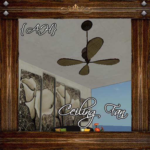 {AH} Ceiling fan - boxed