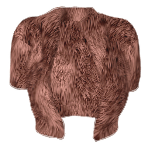 The Annex - Helen Fur Jacket - Brown