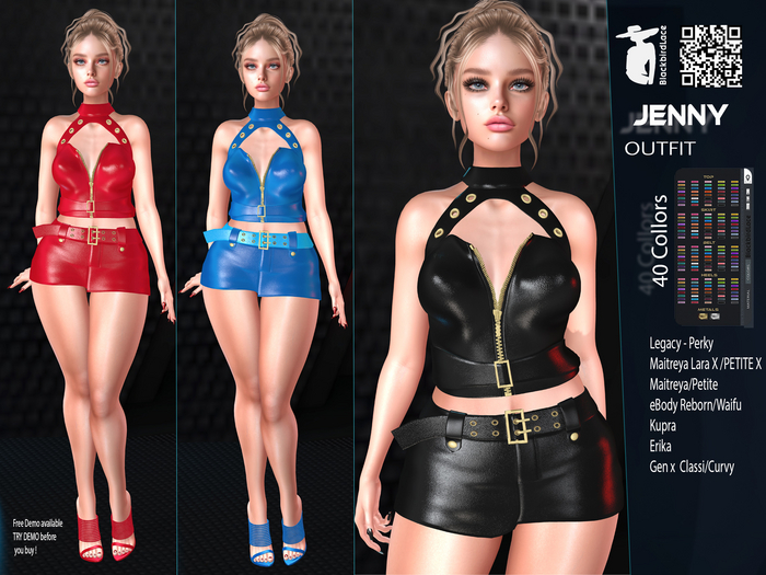 Jenny Outfit By BlackbirdLace