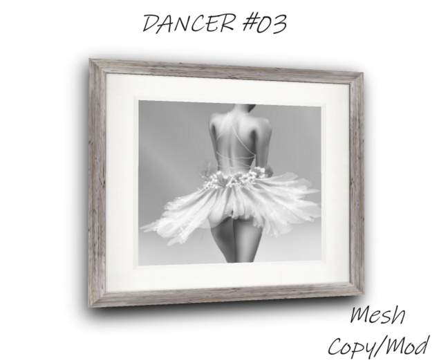 PICTURE FRAME - Dancer #03